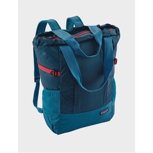 {sold} NWT Patagonia Light Weight Travel Tote Bag - Big Sur Blue